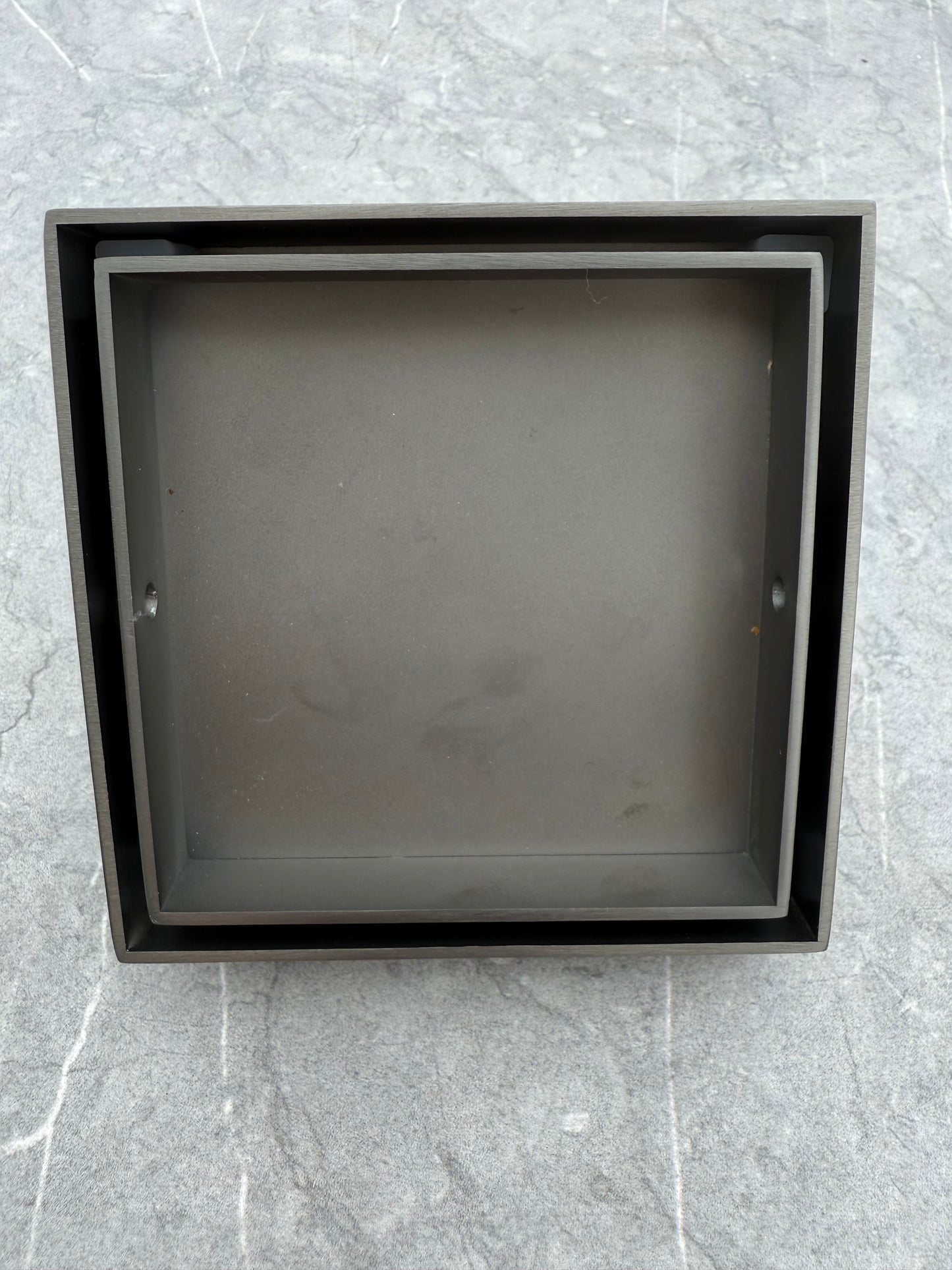 Square Centre Waste Dual Design