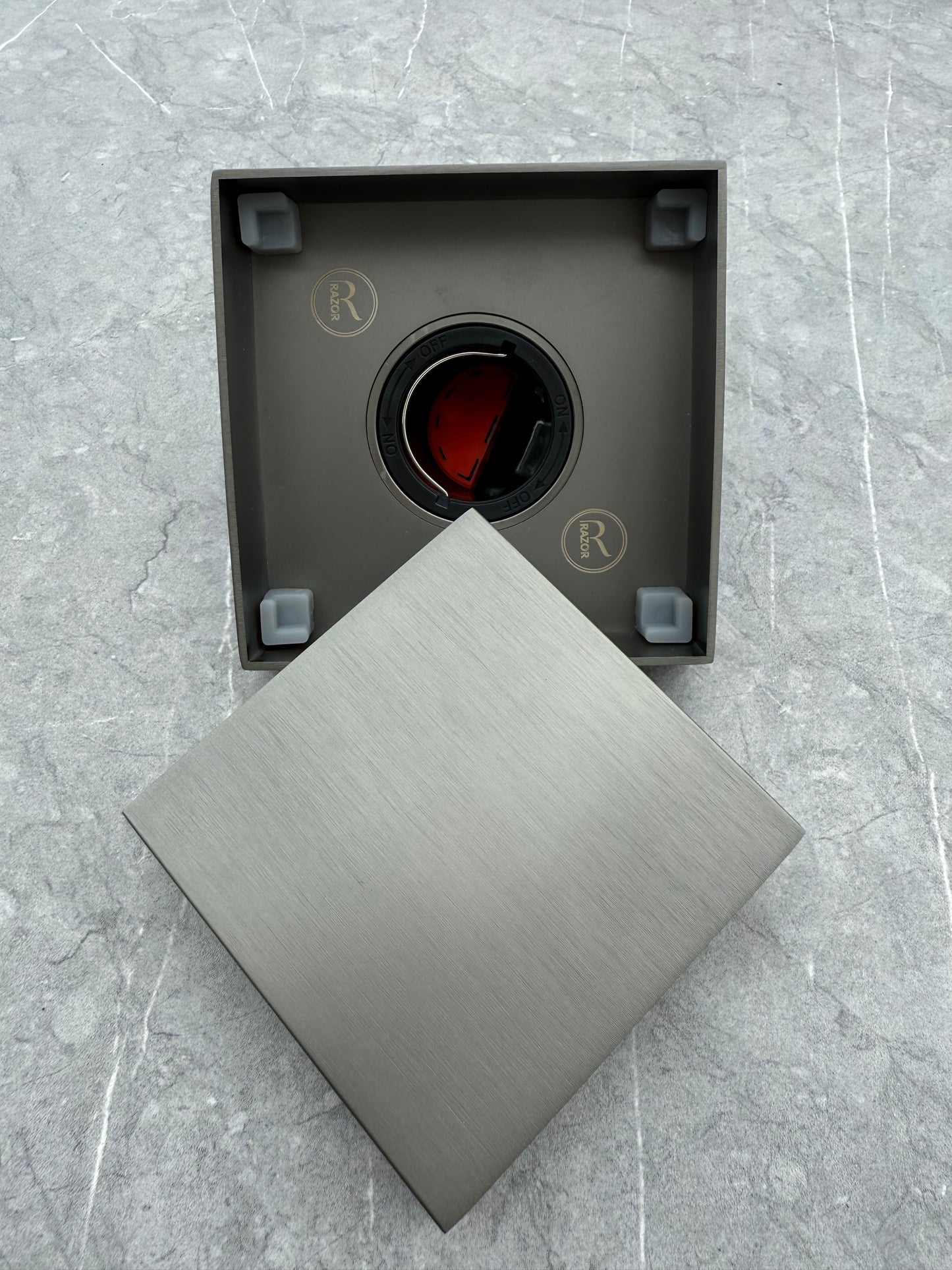 Square Centre Waste Dual Design