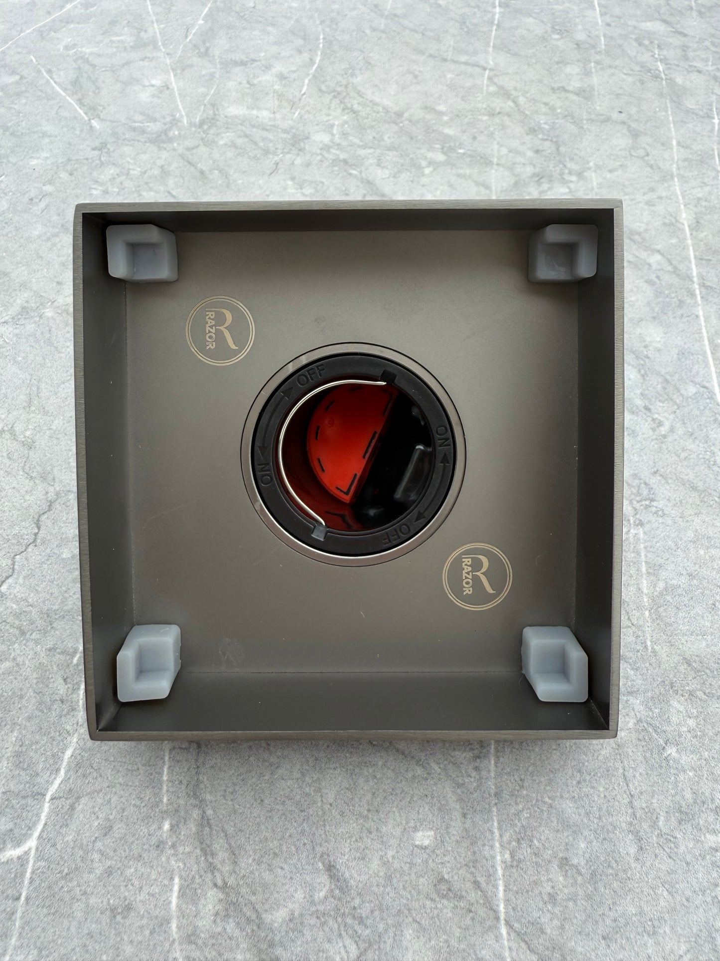 Square Centre Waste Dual Design
