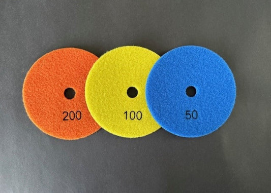 Dry Polishing Pad - 100mm