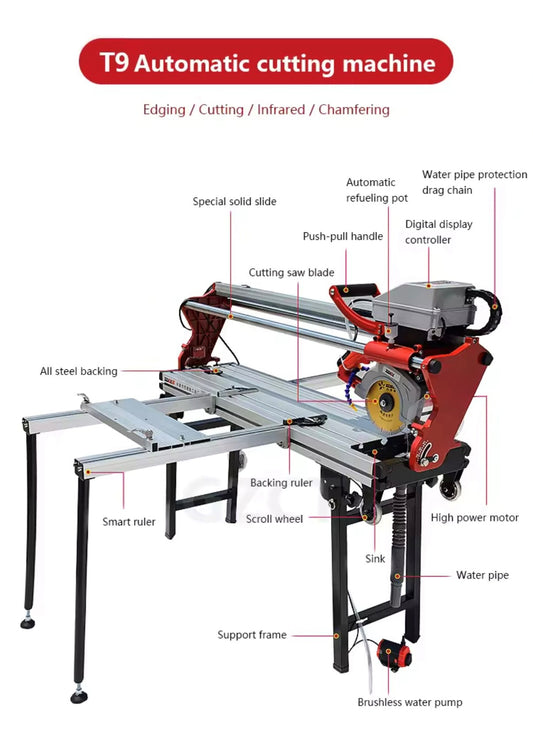 Razor T9 Automatic Wet Saw Cutter